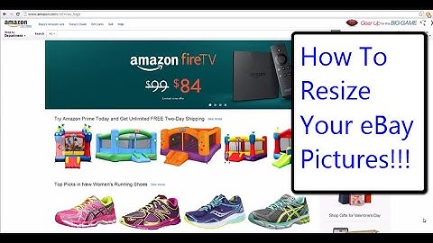 eBay Tutorial | How To Resize Pictures For eBay | eBay Power Seller Tips