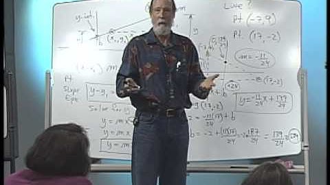 Math 111 sec 1.4-1.5 / Slope Int Lines Circles - Part 2