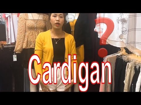 Áo khoác len Cardigan áo len nữ thu đông I Trang Vũ TV #191