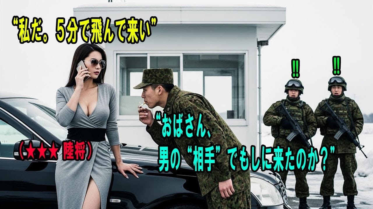 「おい、そこのキャバ嬢」生意気な陸曹が声をかけた相手は、特殊部隊出身の最年少女性陸将だった。電話一本で基地が凍り付く…#感動の物語 #AIストーリー