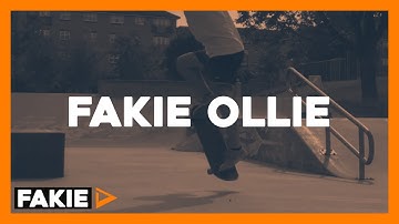 How to fakie ollie | Fakie Skateboard Trick