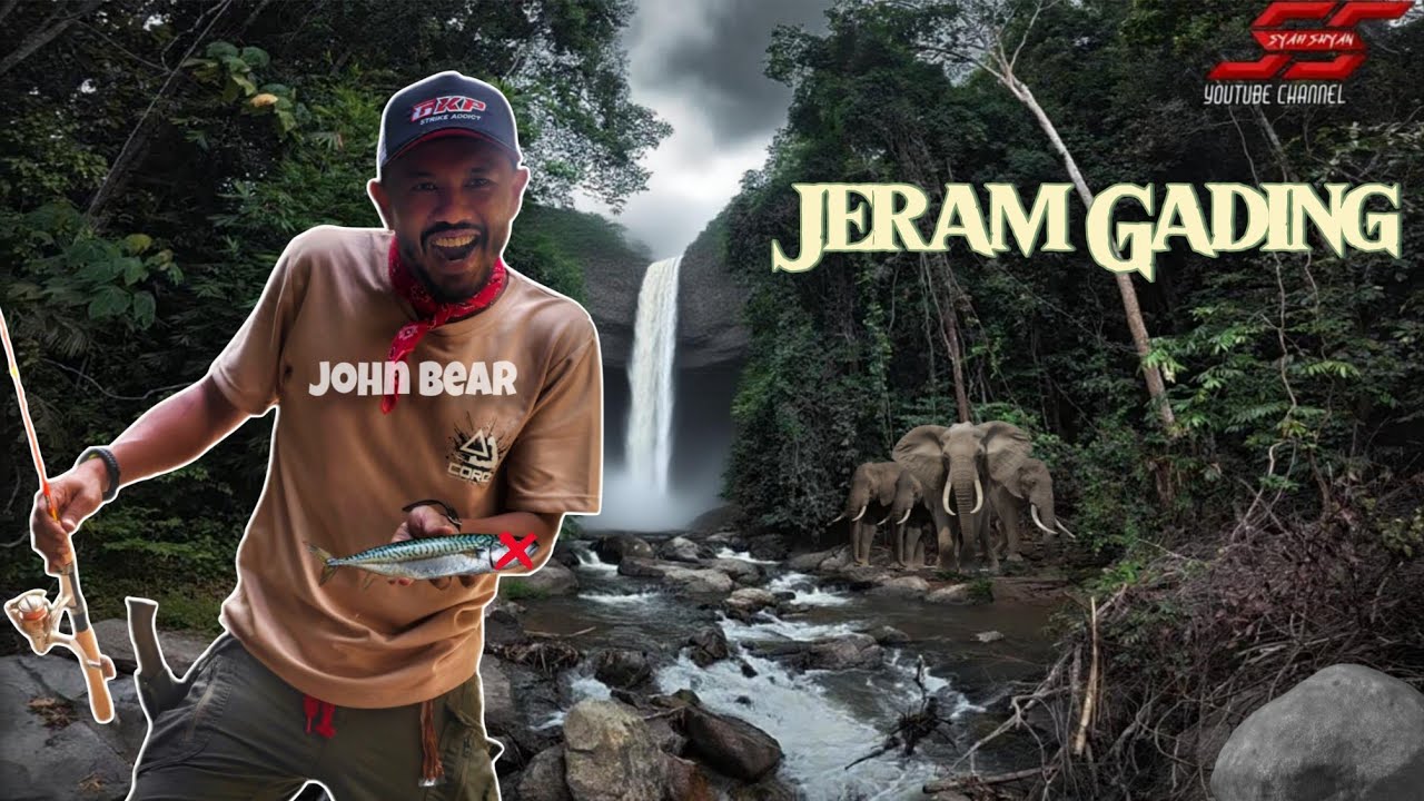 Tempat Pembesar Melayu ISTIREHAT Dahulu Kala Kini Jadi LUBUK Ikan‼️- Ekspedisi Bersama JOHN BEAR 