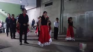 Baile español relizado por la Congreg. Oeste y Sur