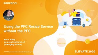Using The Pfc Resize Service Without The Pfc
