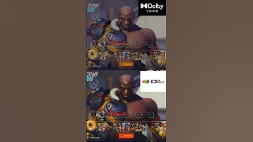 Dolby Vision vs\ HDR 10+ | OVERWATCH 2 | #shorts