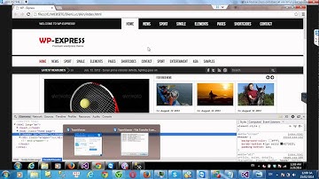 Hướng dẫn lập trình Website từ a-z với Asp .Net MVC5 part5a -  Import layout html vào project