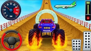 Monster Truck Mega Ramp Stunt Impossible Drive - Car Stunt Racing Game - Android Gameplay #250 screenshot 1