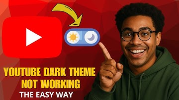 Fix YouTube Dark Theme Not Working (2025 Instant Solution!)
