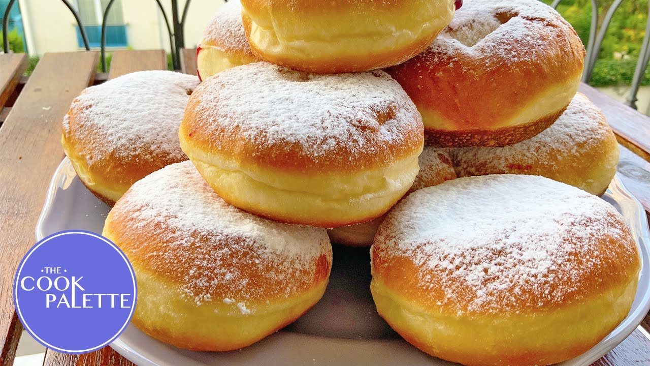 Berliner Tarifi / Alman çöreği Krapfen /Donut / Bomboloni / Tam Ölçülü Tatlı Tarifleri