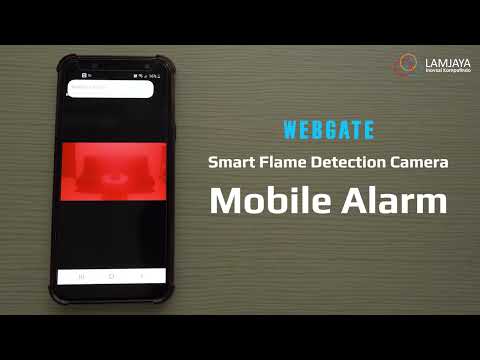 Kamera CCTV Deteksi Api Mobile Alarm