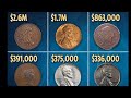 Top 42 most valuable coins  pennies dollars and dime english coins list