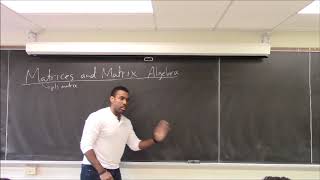 Math 1108-R08 Lecture 3 - Financial Math summary; Matrices and Matrix Algebra; Matrix Multiplication