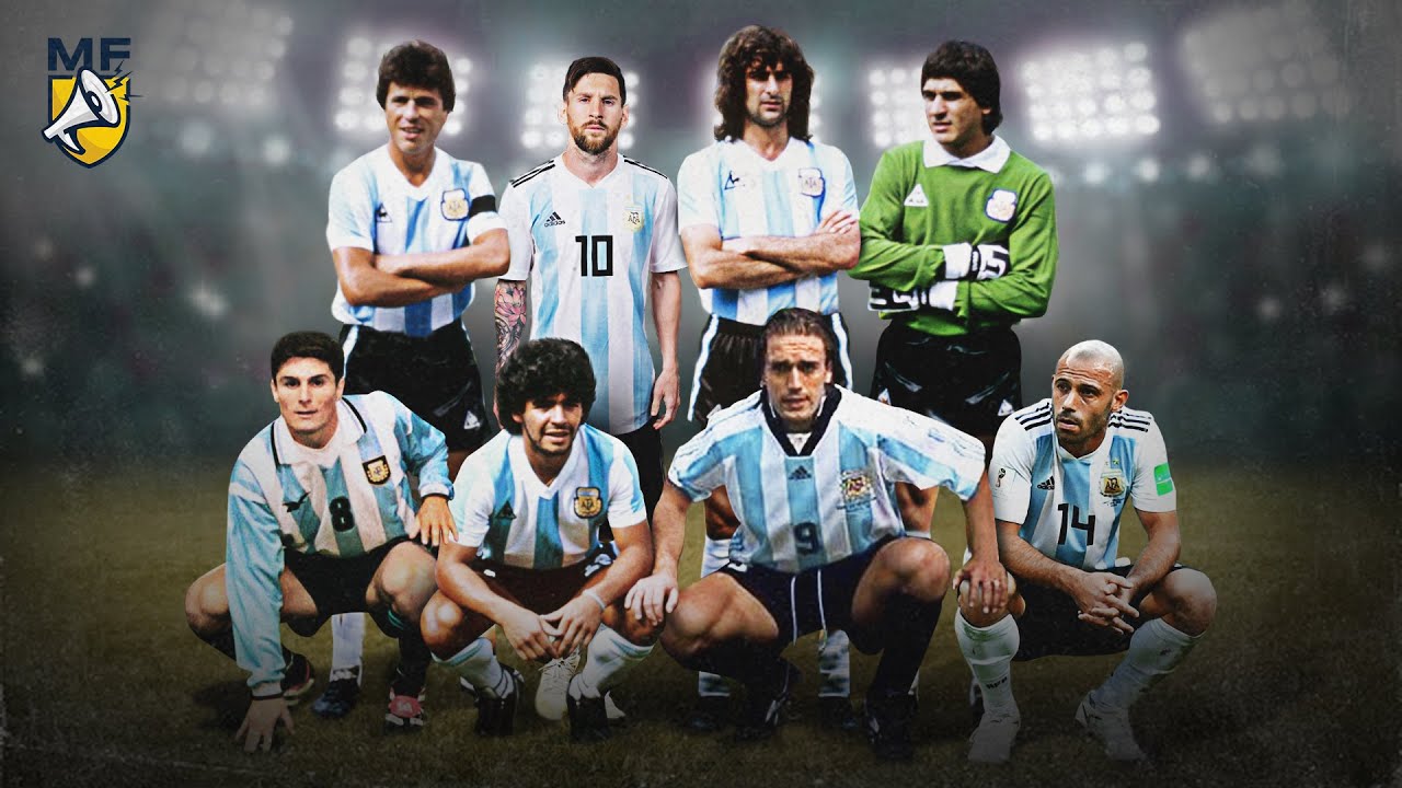 Les 22 meilleurs joueurs de foot argentins connus