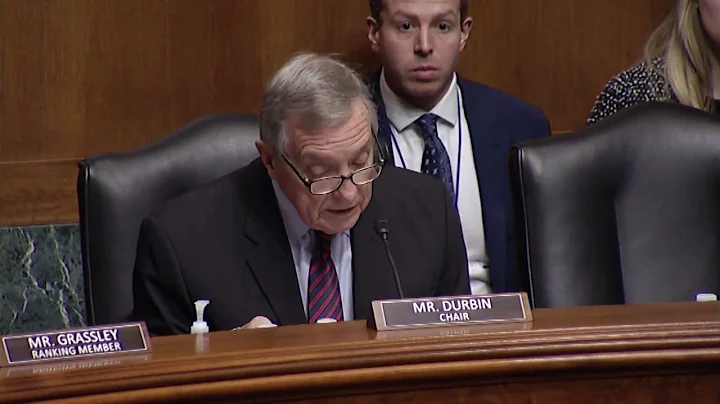 Durbin Delivers Opening Statement During Hearing on District Court and Assistant General Nominations