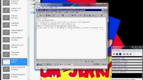 Windows 99 VHD On Microsoft Virtual Pc 2007.wmv