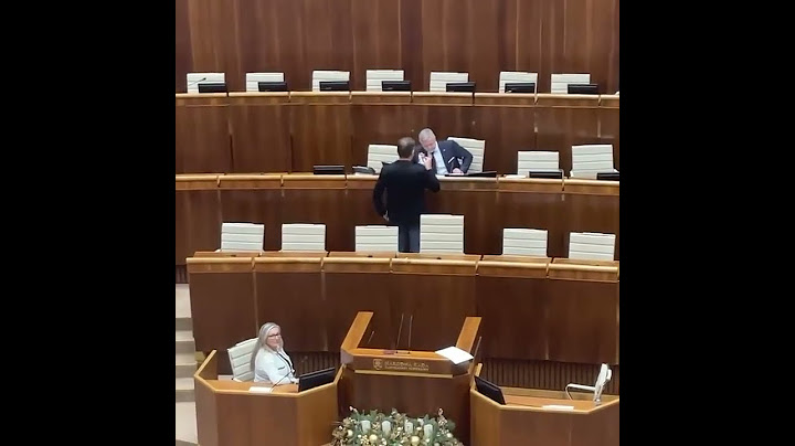 🔴 Podpredseda parlamentu Tibor Gašpar dal vypratať balkón | #aktuality #gaspar_tibor #parlament