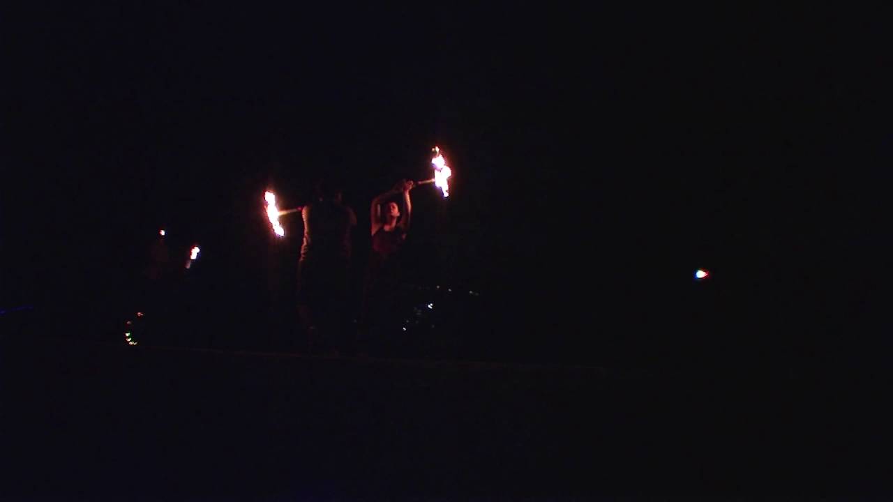 Fire Spinning SpinUrn at Gas Works Park July, 27 2016 Part 16 YouTube
