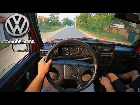 Volkswagen Golf 2 1.6 GL (1984) - POV Drive
