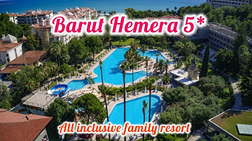 Barut Hemera 5* 💓 Side Antalya Turkey / The best hotel for family holidays 🌴🌊🌞