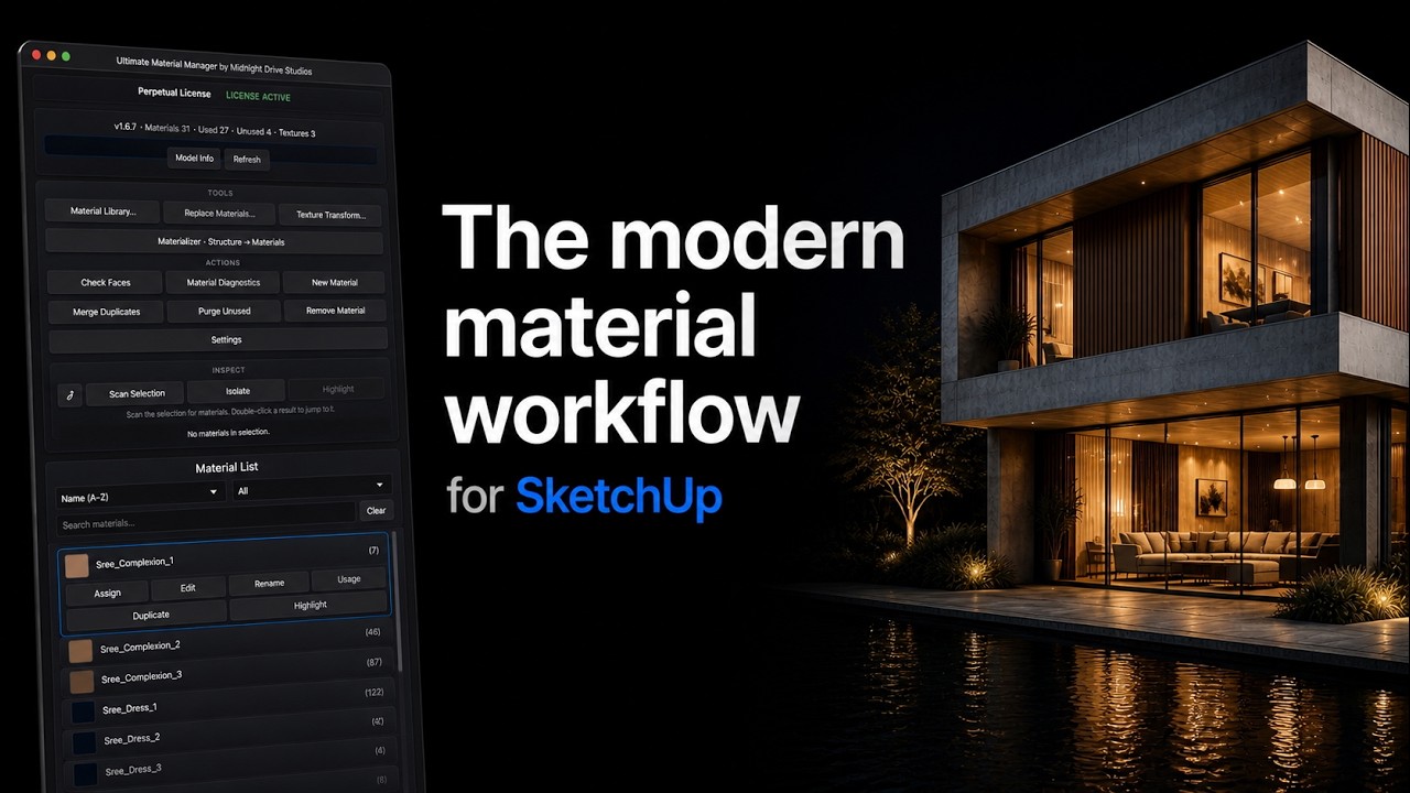 SketchUp Visualization Workflow video thumbnail