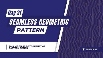 How to Make Seamless Hexagonal Geometric Pattern in Adobe illustrator- Adobe Illustrator Tutorial