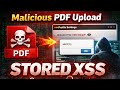 Bug Bounty Series #8: Stored XSS via Malicious File Upload in Real-World Web Application
