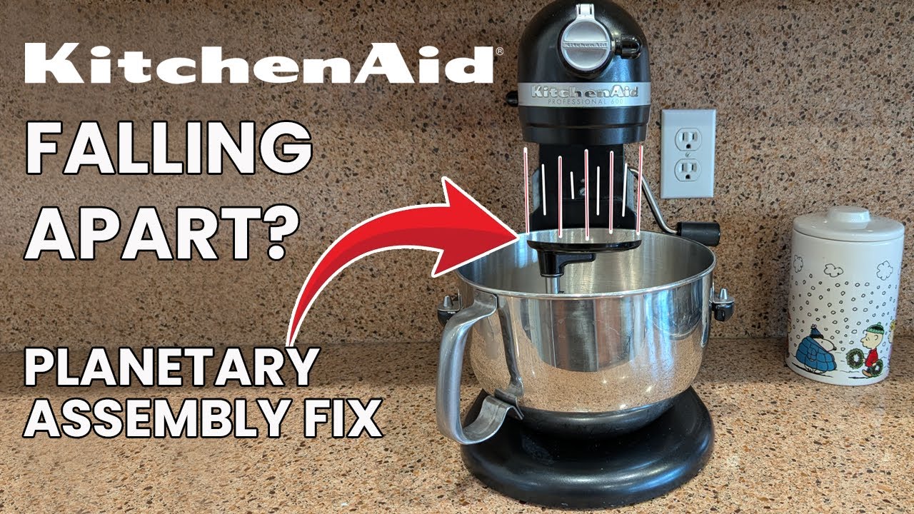 How to Fix a Planetary Assembly on a KitchenAid Professional 600