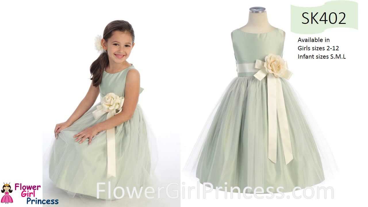 50s Style Flower Girl Dresses