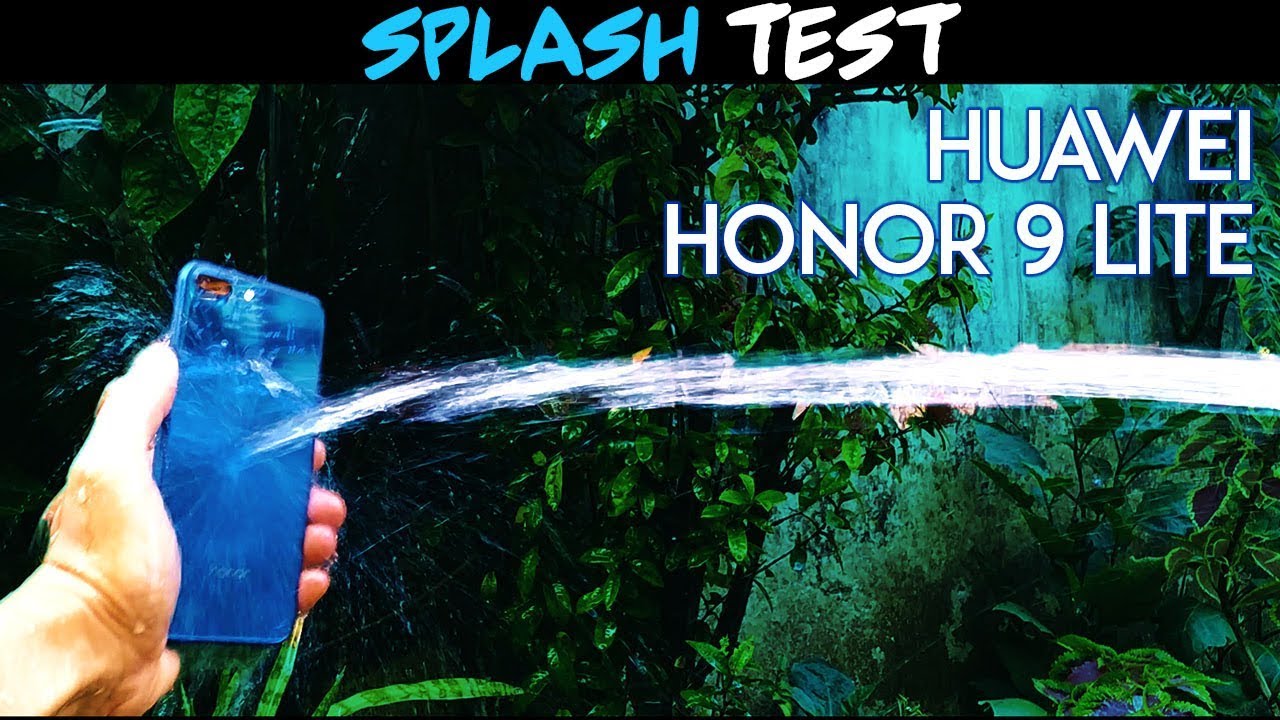 Honor 9 Lite WATER TEST - 9 Weird Reboots! Huawei Durability Video