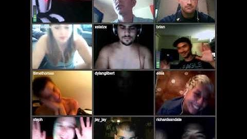 TINYCHAT DANCING WITH SILLY MUSIC!! FUNNY ROBO TROLL!!