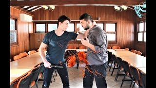 Sokakta Bıçaklı Saldırı [Son Nokta]