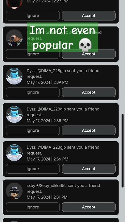 Why Do I Have So Many Friend Requests Im Not Even Popular roblox image-tagged-in-facebook-friends-imgflip
