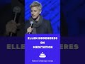 Ellen Degeneres Meditation , Benefits for meditation , Actors who meditate #shorts