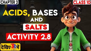 "NCERT Science Class 10: Chapter 2 - Part-8 | Acids, Bases and Salts | Activity 2.8 in 3d |