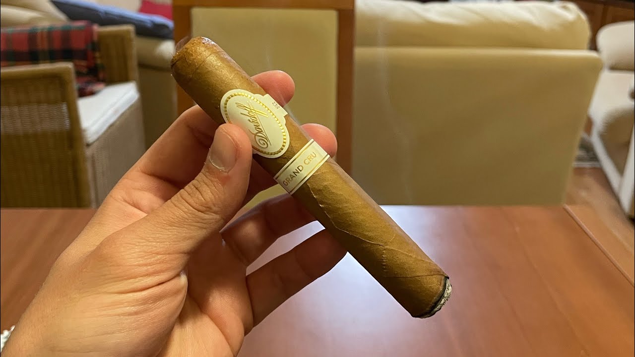 SMOKING A DAVIDOFF GRAND CRU ROBUSTO🇨🇭🇩🇴