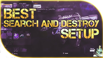 Black ops 3 - Best Competitive SnD Class Setups!