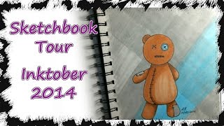 Sketchbook Tour - Inktober 2014