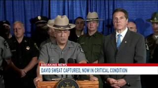 New York prison escapee David Sweat caught after 3-week manhunt