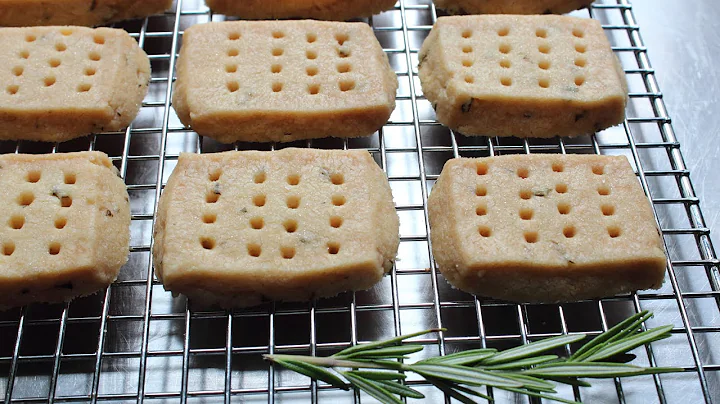 Rosemary Shortbread Cookies - How to Make Shortbre...