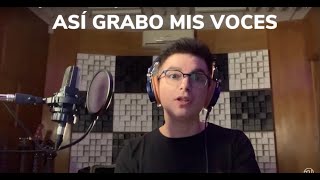 Tutorial Así grabo mis voces - Ale Sergi