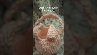 Information Mini Crochet Bunny Basket 🐰 | Easy Easter DIY Guide