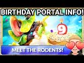 9th Birthday Portal! All Info From BETA! Adventurous Rodents Embertail &amp; Walt! Empires &amp; Puzzles