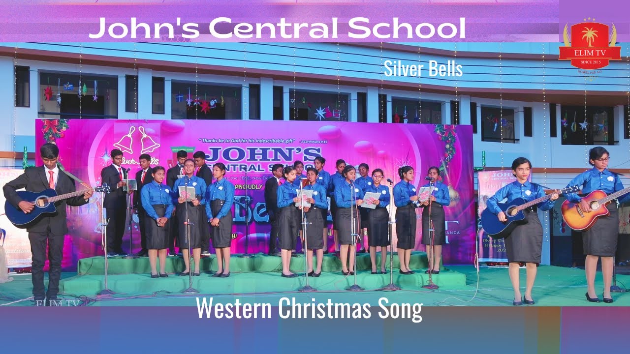 Johns Central School | Wesrtern Christmas Song | Silver Bells