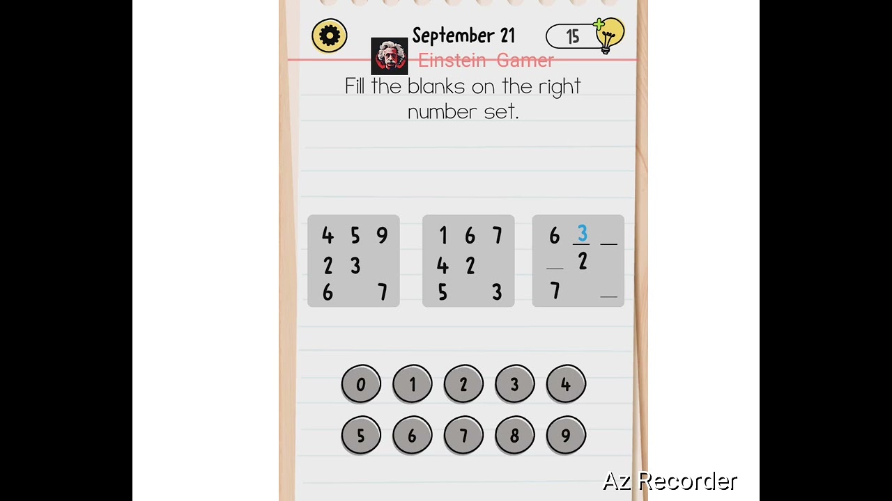 Brain test All Star Daily Puzzle September 21 Walkthrough Solution