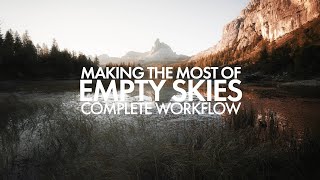 Photographing Clear Blue Skies - Workflow