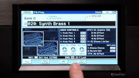 KORG Krome Workstation Synthesizer Instructional Video - English (1 of 2)
