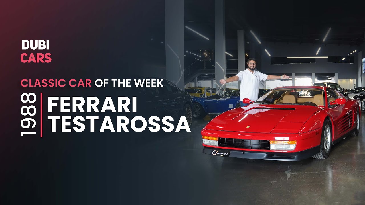 Ferrari Testarossa Review — Unique Traits, Performance, Specs & More | Classic Cars On DubiCars
