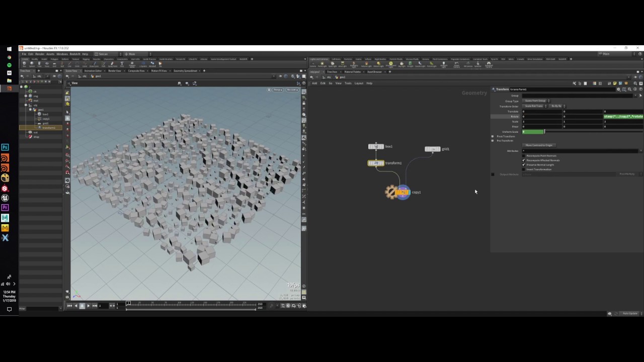 Houdini VEX , Copy Stamp Example (Turkce) - YouTube