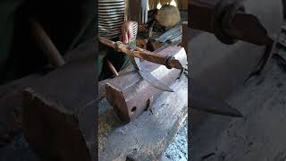 the initial process of making a knife #blacksmith #usa #america #canada #forgedfromiron