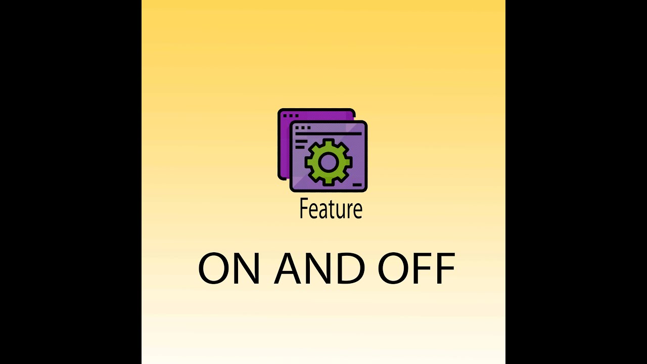 Windows Features ON and OFF - YouTube